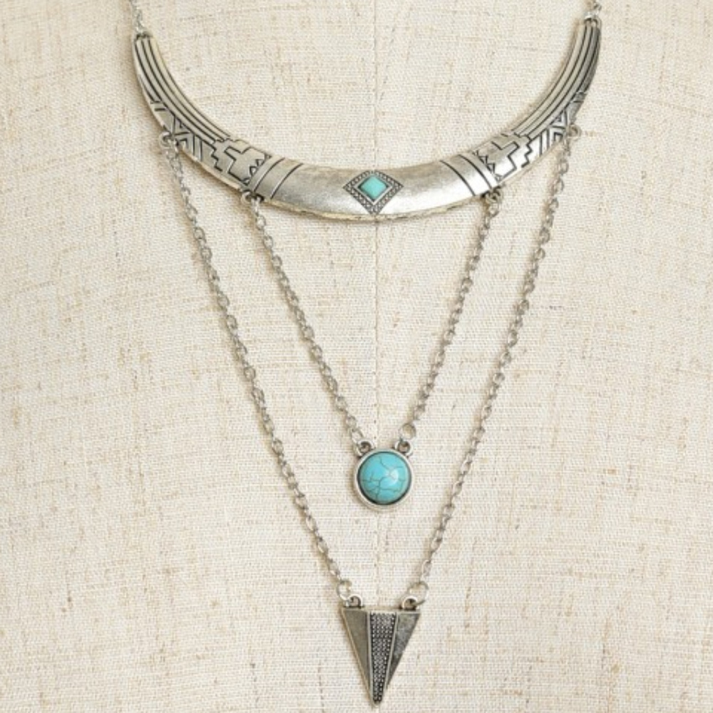 MULTI LAYER NECKLACE - Picture 2 of 2